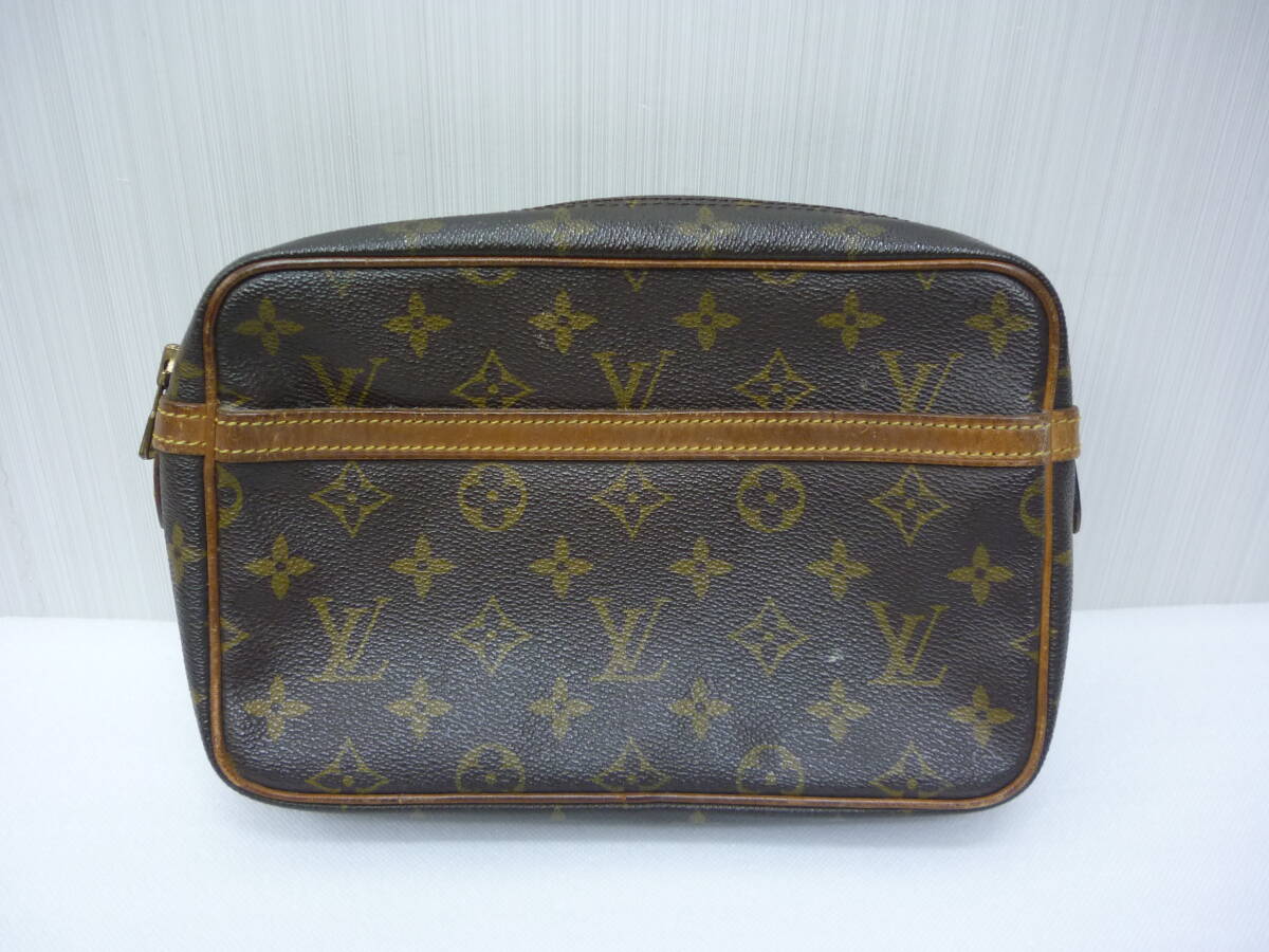 1円～ LOUIS VUITTON ルイ・ヴィトン モノグラム セカンドバッグ Ｍ51847 コンピエーニュ 23 クラッチバッグの画像1