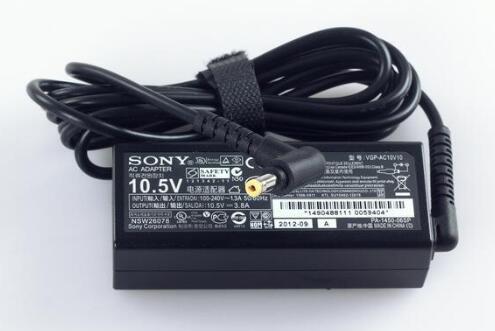 SONY VAIO Pro 11,13, Duo 11,13 用 電源 ACアダプター 10.5V 3.8A/4.3A VGP-AC10V8 VGP-AC10V9 VGP-AC10V10 充電器 ACコード付属_画像1