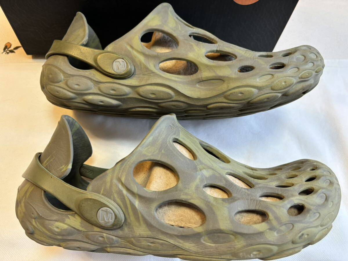 [ бесплатная доставка *27cm]mereru гидро mok оливковый гонг b сандалии mok обувь зеленый мужской обувь 