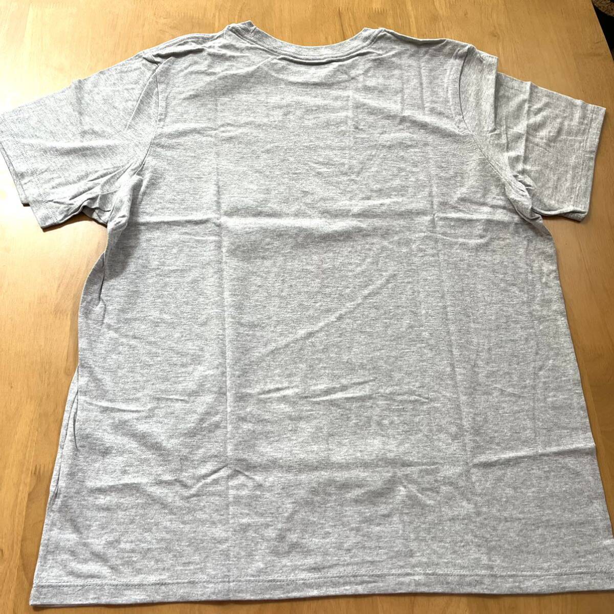 THE NORTH FACE 半袖Tシャツ メンズXLサイズ定価税込¥8,085 ライトグレー　ザノースフェイス　ビッグロゴ　ロゴ大　新品タグ付き未開封保管