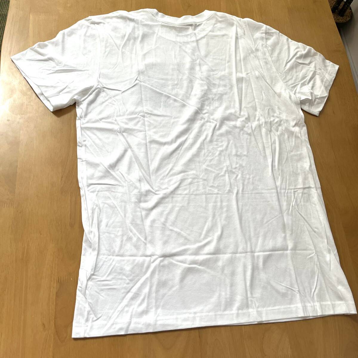 THE NORTH FACE 半袖Tシャツ　メンズLサイズ　ザノースフェイス 新品タグ付き　未開封保管　白　ホワイト　定価税込¥8,250 ビッグロゴ_画像6