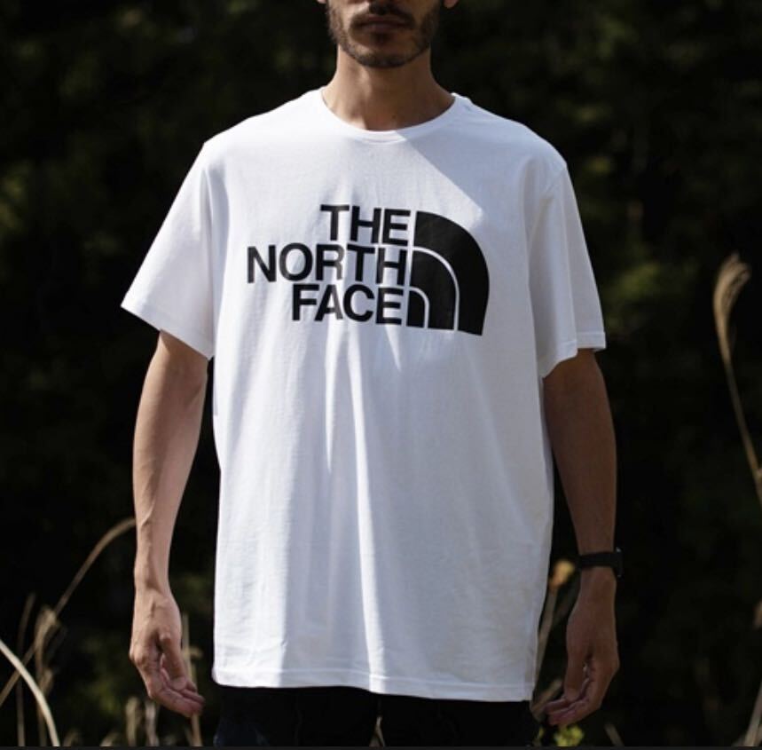 THE NORTH FACE 半袖Tシャツ　メンズLサイズ　ザノースフェイス 新品タグ付き　未開封保管　白　ホワイト　定価税込¥8,250 ビッグロゴ_画像2
