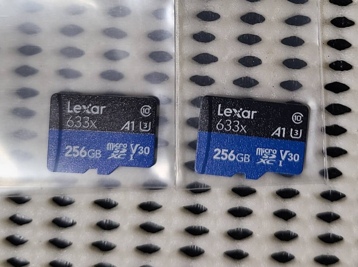 Lexar MicroSDXCカード 256GB 2枚セット_画像1