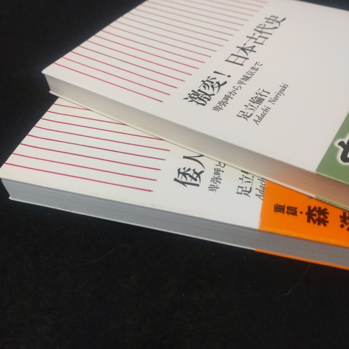 『激変!日本古代史』＆『倭人伝、古事記の正体』/ 足立倫行 2冊セット 朝日新書_画像4