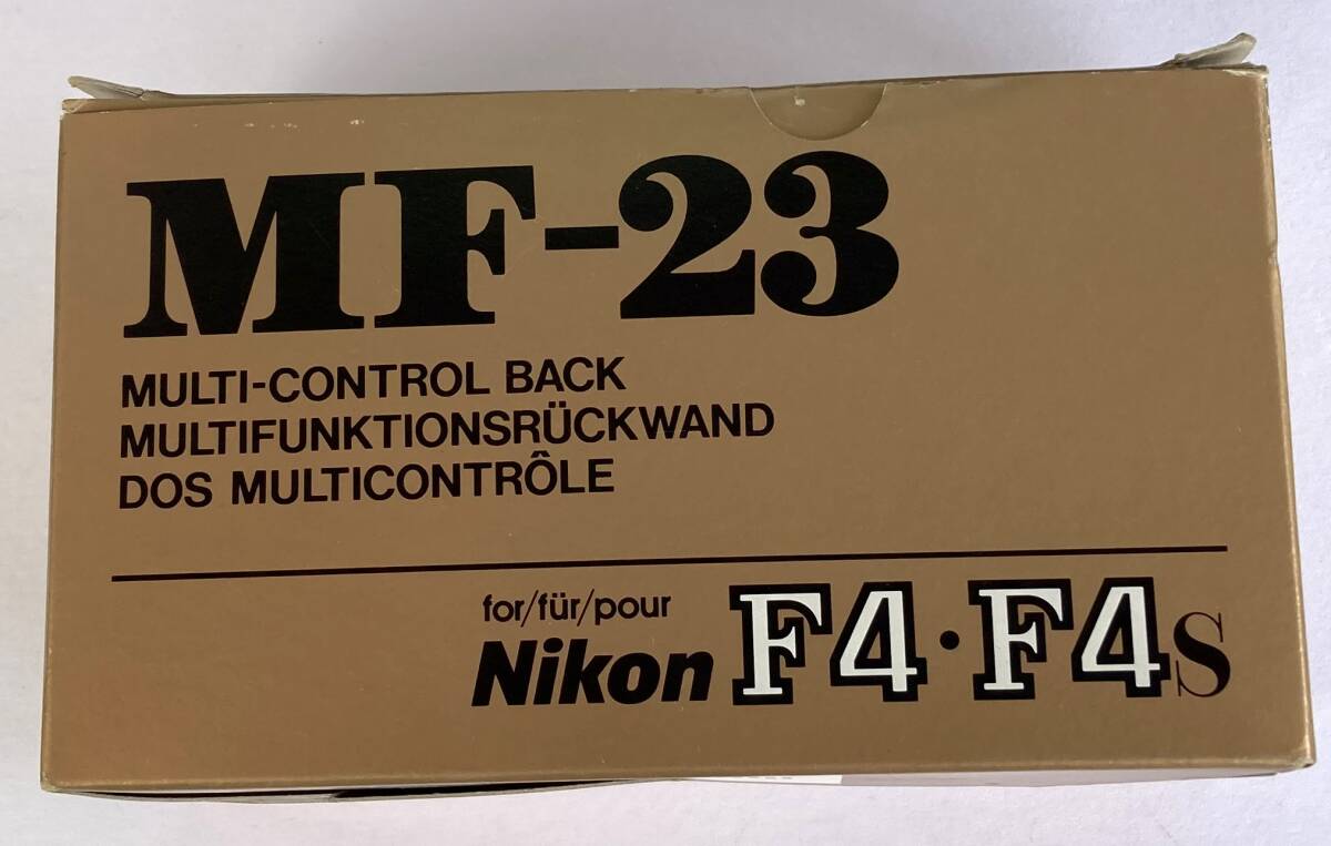 1円～【未使用品】Nikon ニコン MF-23 マルチコントロールバック F4・F4s用の画像4