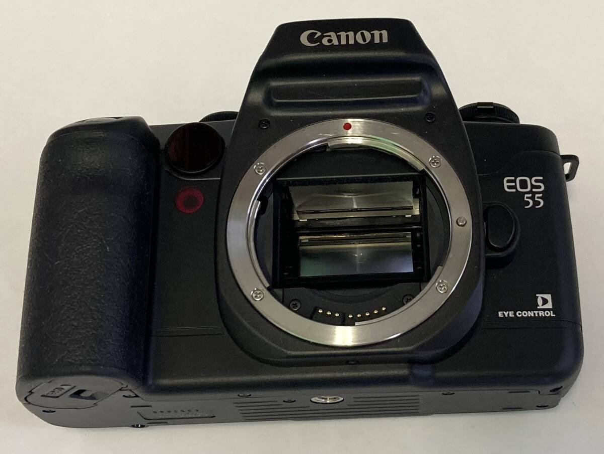 1円～【中古/美品/動作保証】 Canon キヤノン EOS 55 一眼レフフィルムカメラ SIGMA DL ZOOM LENS 35-80㎜ 1:4-5.6 _画像6