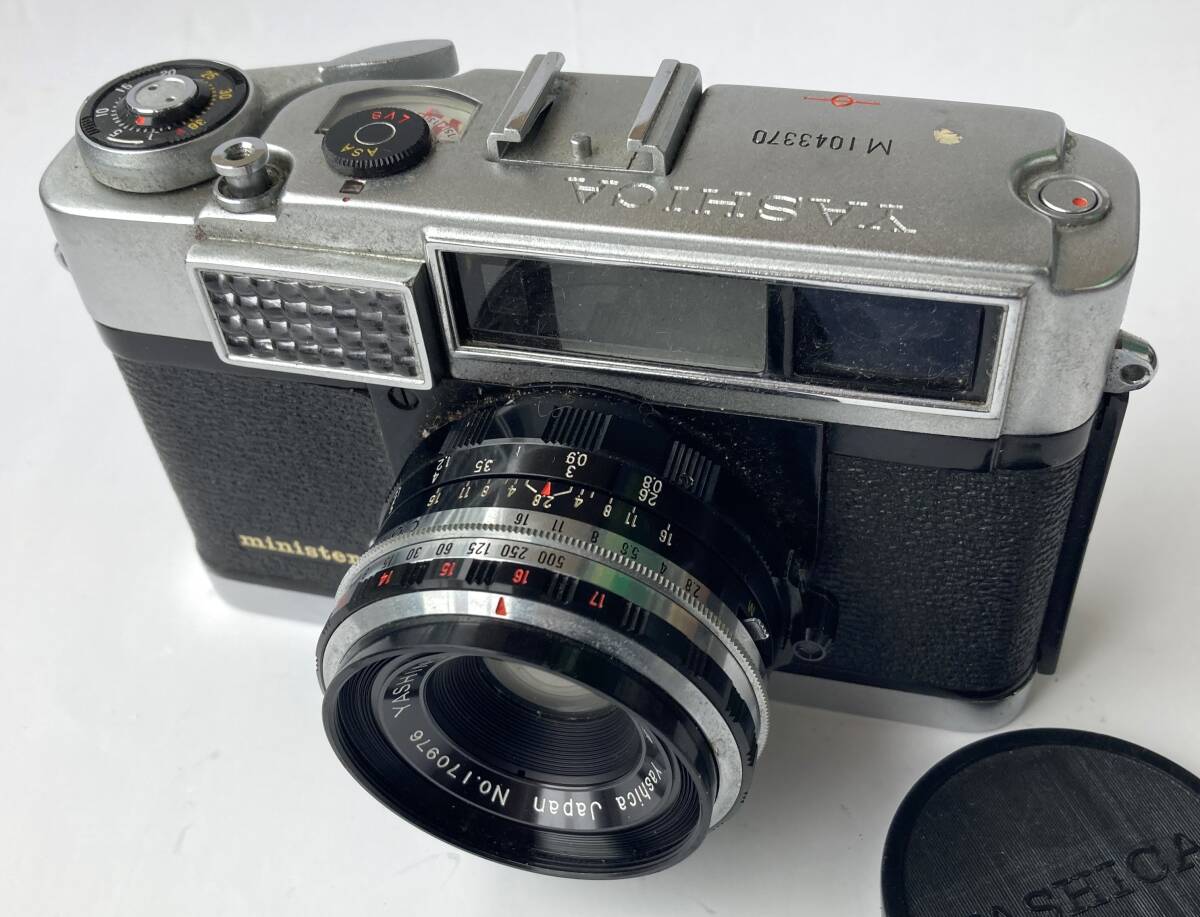 1円～【中古/美品/動作未確認/シャッター確認済】ヤシカ YASHICA カメラ レンジファインダー minister_画像2