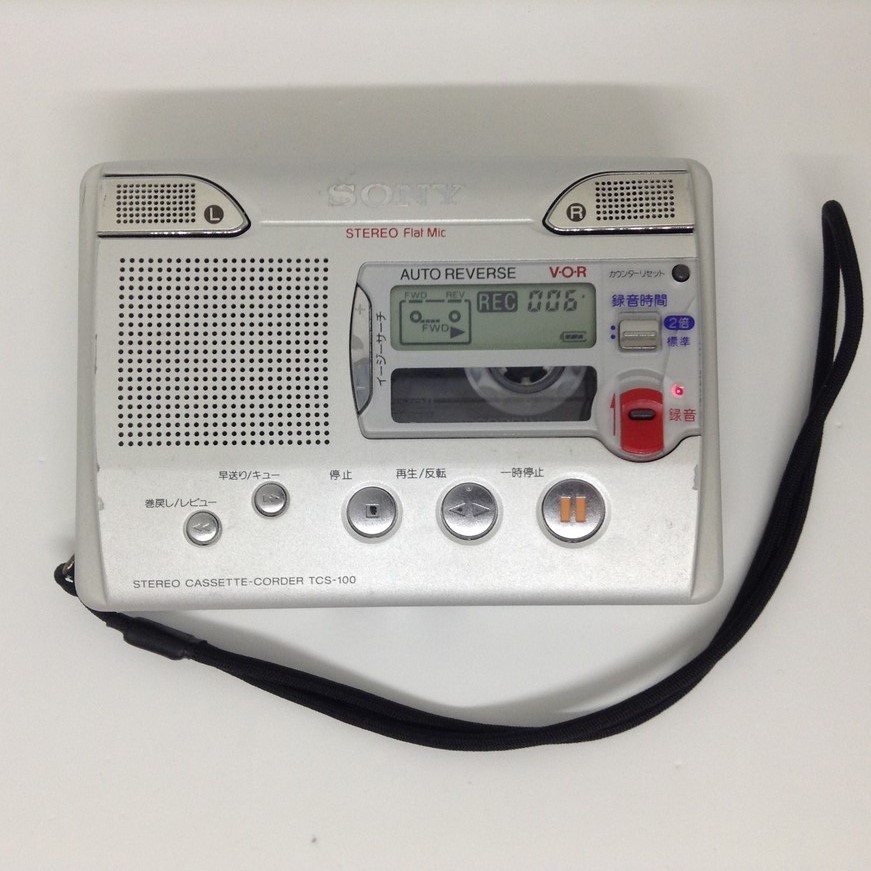 [ maintenance operation goods ]*SONY stereo cassette recorder TCS-100 Belt have been exchanged. 