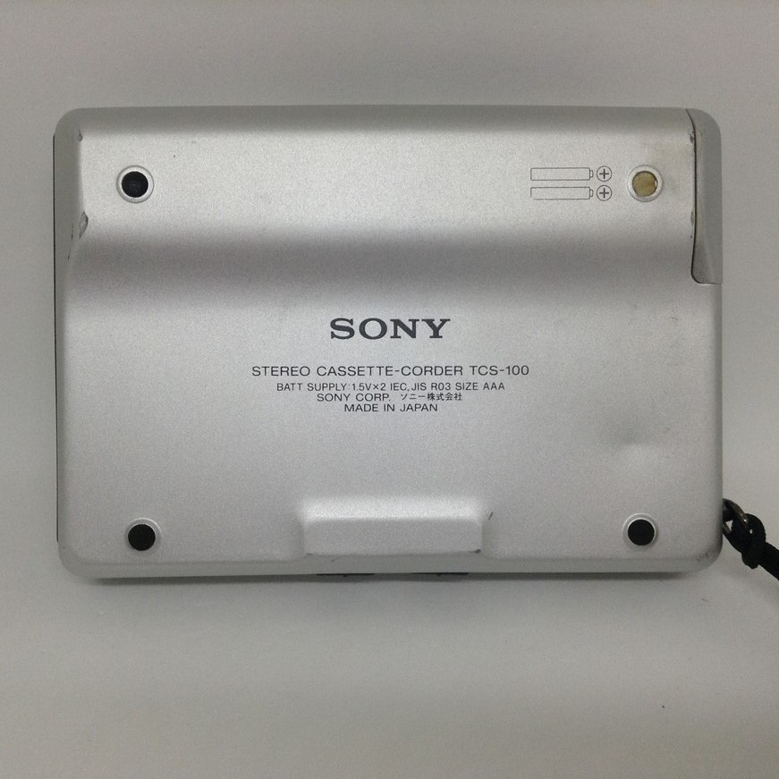 [ maintenance operation goods ]*SONY stereo cassette recorder TCS-100 Belt have been exchanged. 