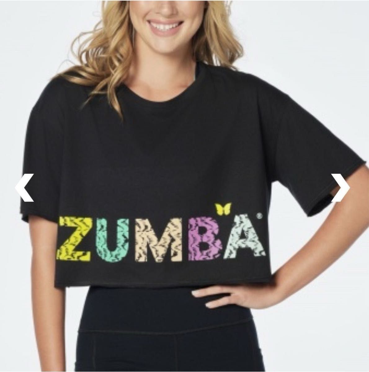 ZUMBA Tシャツ ショート Sサイズ