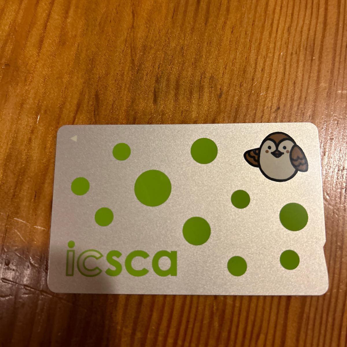 ICSCA イクスカ デポジット500円+チャージ500円　仙台　icカード 未使用_画像1