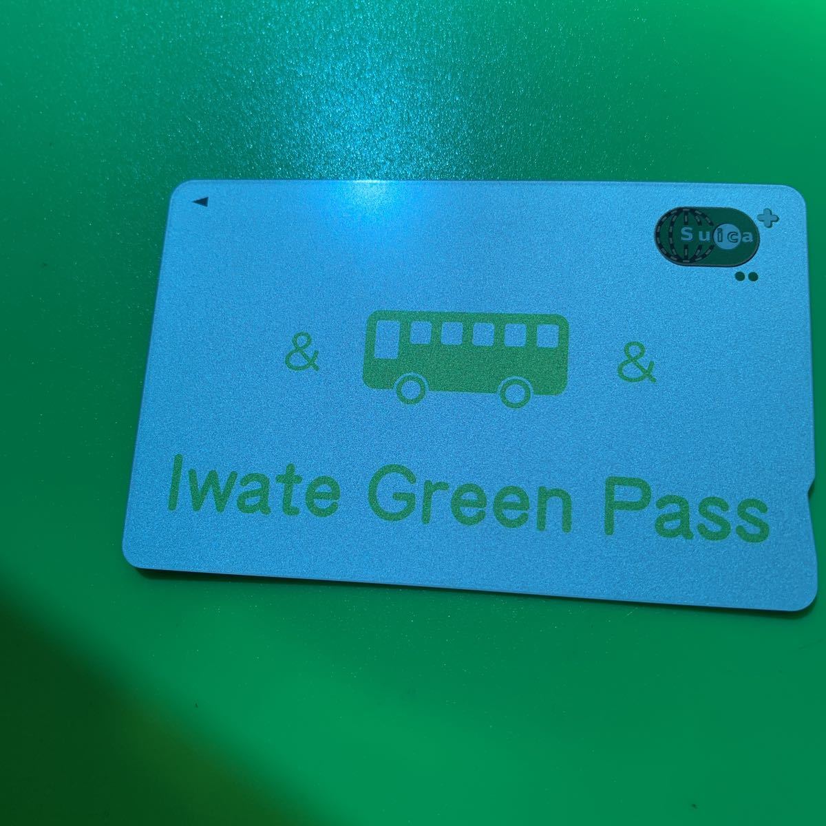 岩手グリーンパスSuicaIwate Green Pass いわてグリーンパス 残高なし交通系ICカード全国相互利用可能 チャージすれば使用可能デポジット有の画像1