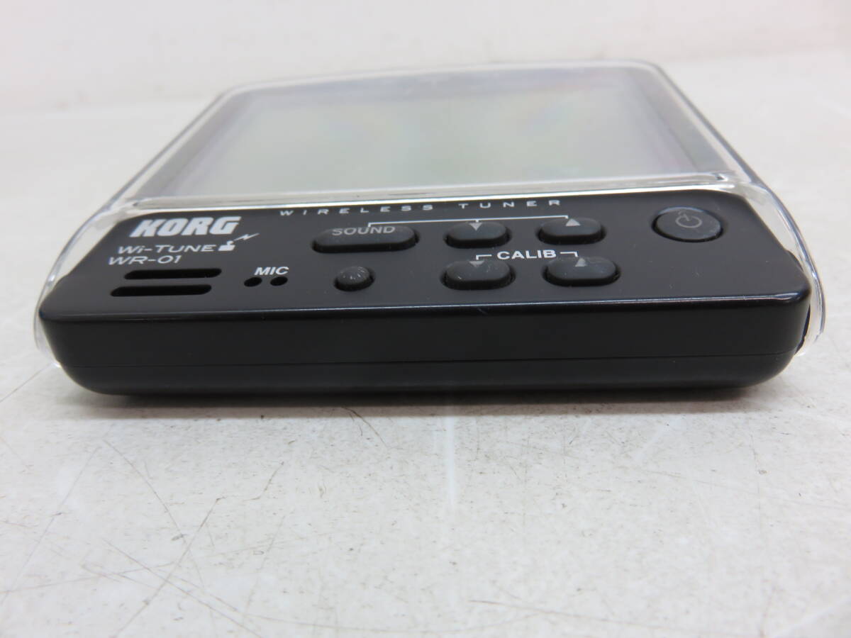 KORG WR-01 Wi-tune ワイヤレスチューナー チューナー本体 動作品 中古 の画像10