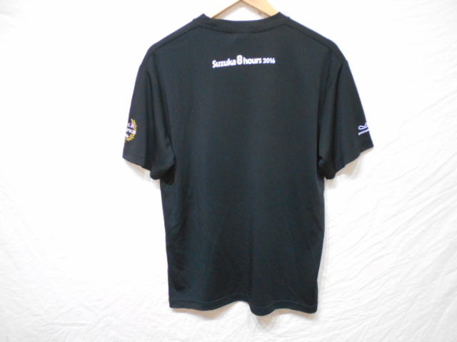 鈴鹿サーキット ワールドチャンピオン 2006 8時間耐久 2016 半袖 ドライ Tシャツ ブラック Lサイズ SUZUKA CIRCUIT レースの画像2