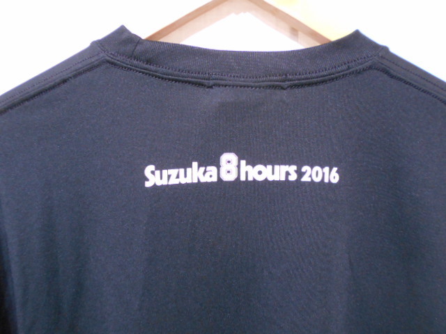 鈴鹿サーキット ワールドチャンピオン 2006 8時間耐久 2016 半袖 ドライ Tシャツ ブラック Lサイズ SUZUKA CIRCUIT レースの画像3