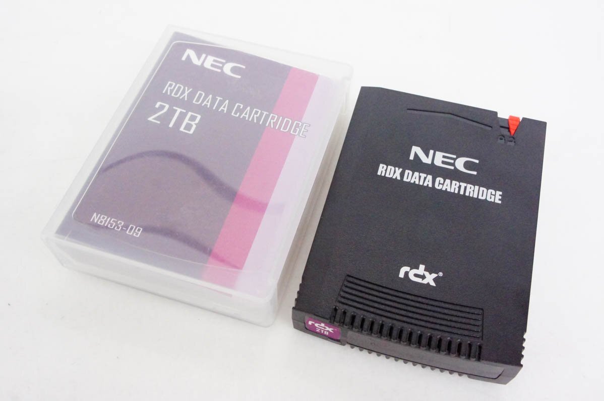 4 NEC RDX DATA CARTRIDGE 2TB データカートリッジ N8153-09の画像1