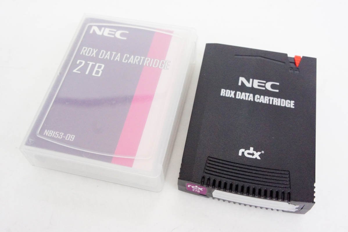 3 NEC RDX DATA CARTRIDGE 2TB データカートリッジ N8153-09の画像1