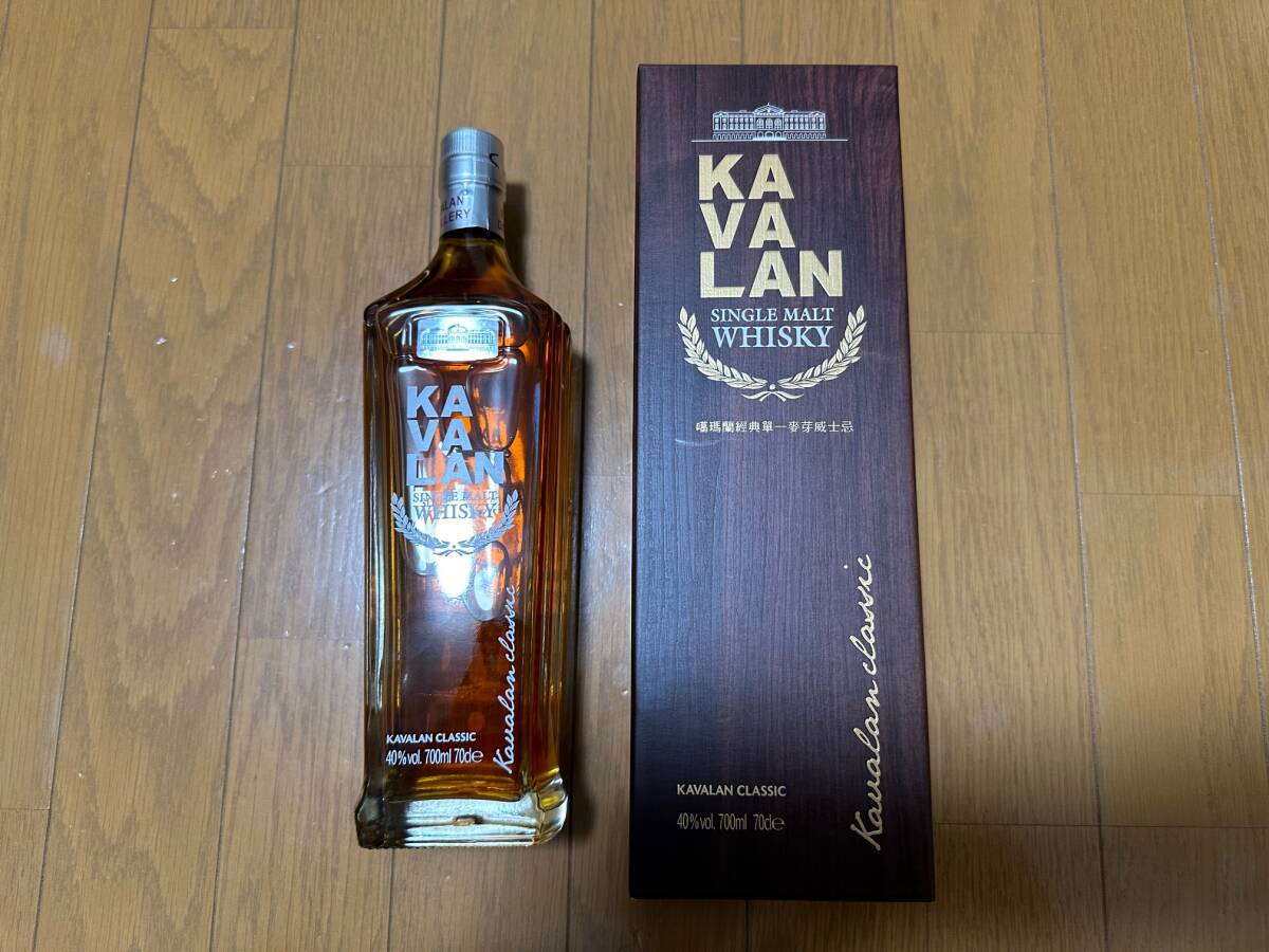 【新品未開封】 KAVALAN カバラン クラッシック　700ml 1本 箱入り_画像1