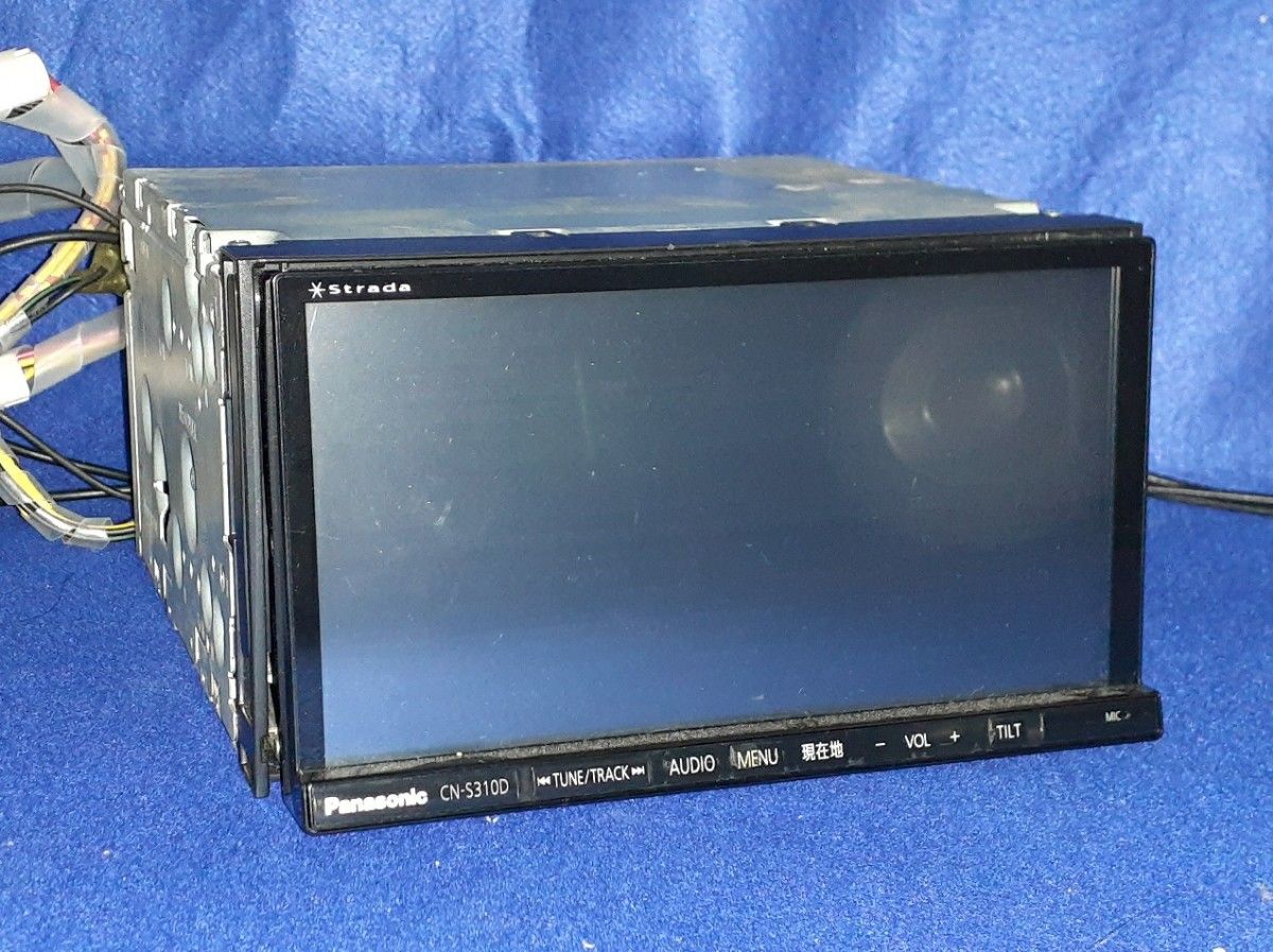 パナソニック ストラーダ メモリーナビCN-S310D Bluetooth ハンズフリー フルセグ DVD CD SD USB