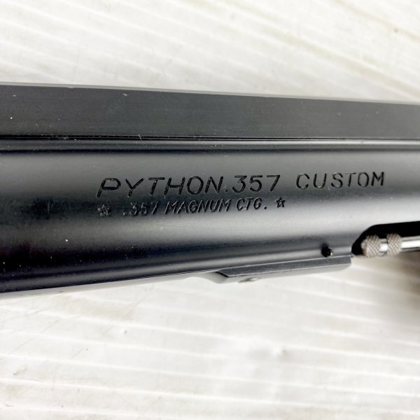 【現状品】KOKUSAI コクサイ/PYTHON 357 CUSTOM/パイソン/.357 MAGNUM CTG./モデルガン/EK06D12MG002の画像4