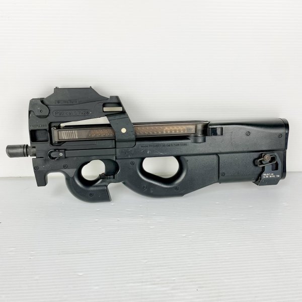 《現状品》TOKYO MARUI 東京マルイ/P-90/MODEL PROJECT 90 Cal 5.7×28 SS90/サブマシンガン/電動ガン/TA06D21TG007の画像1