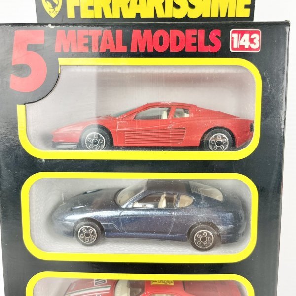 《現状品》Bbrago ブラーゴ/1:43/FERRARISSME/フェラーリ/F40,348 tb,456 GT,テスタロッサ,GTO RALLY 他/ミニカー/まとめ/GH06D12MC011の画像3