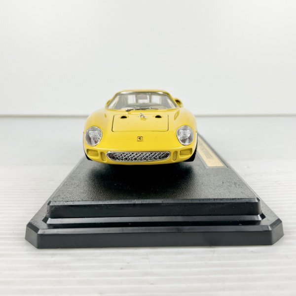 《未使用品》FERRARI フェラーリ/250 Le Mans 1965/ミニカー/コフレ/香水/イエロー/コロンウォーター/125ml/GH06D12MC009の画像3