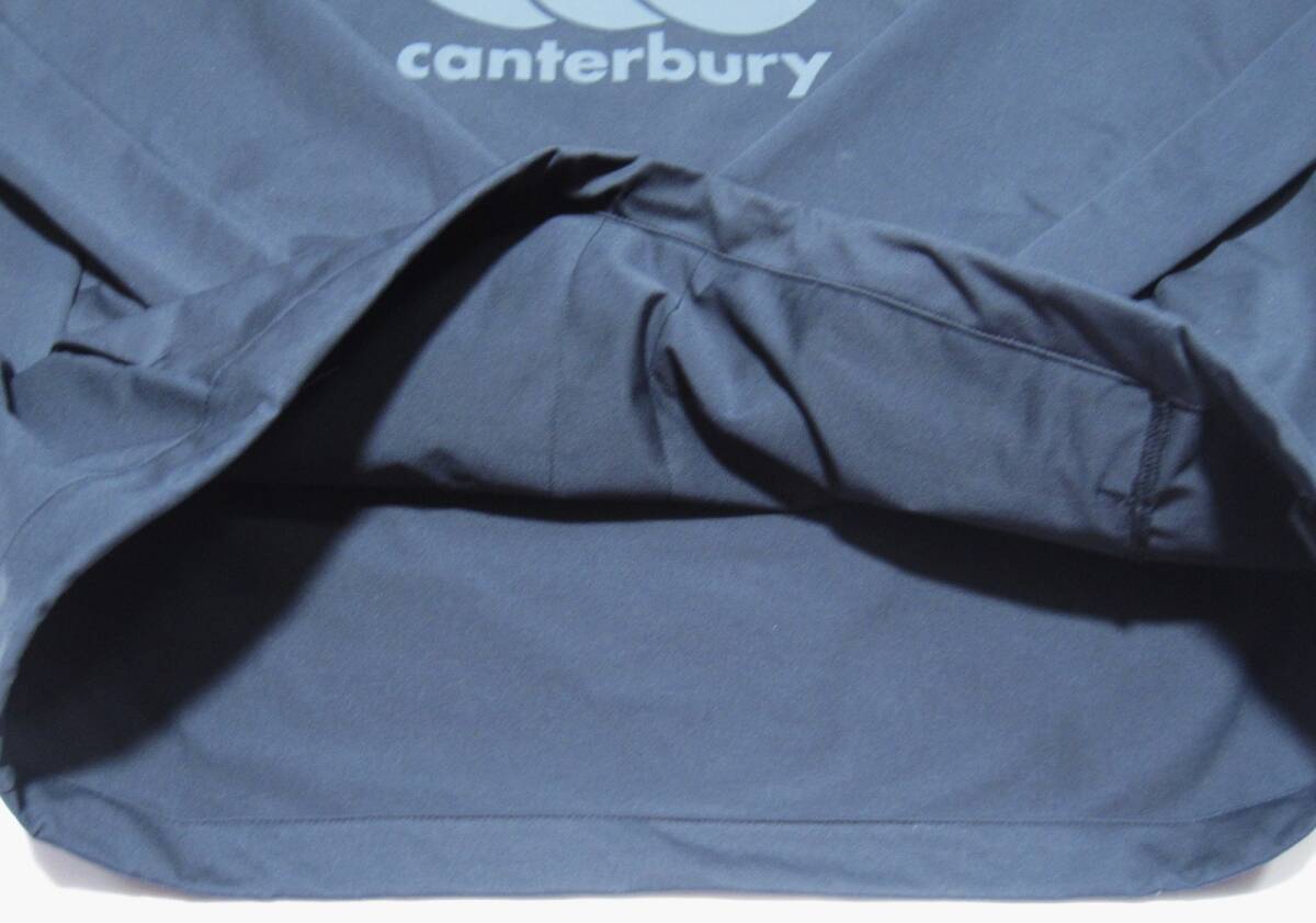 新品 CANTERBURY カンタベリー ラグビー R+ アールプラス デュアルフーディ ジャージ RP73106 Lサイズ ブラック 黒_画像6