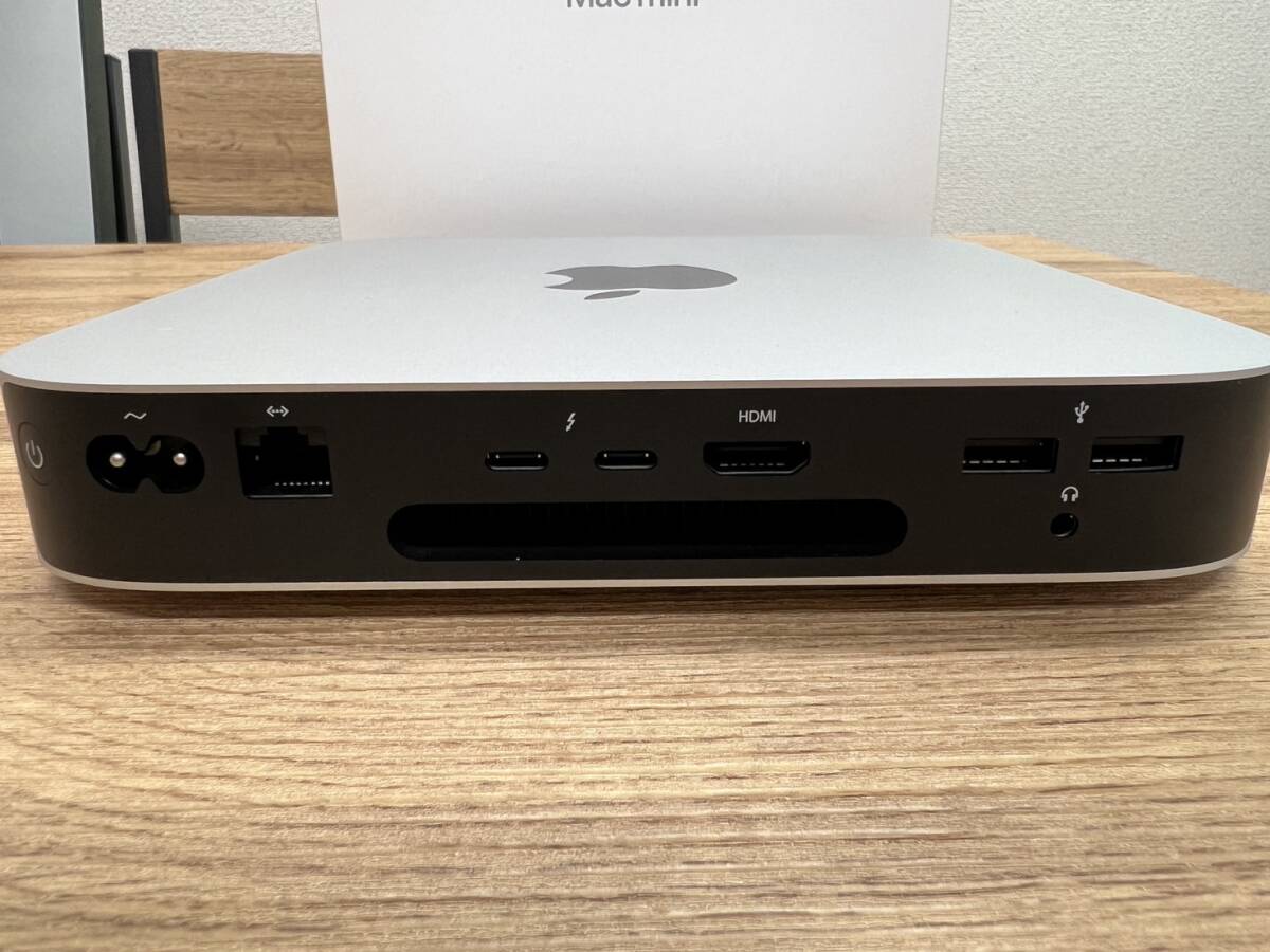 100円スタート 美品 Apple Mac mini M1 希少なカスタマイズモデル メモリ16GB/SSD512GB 箱・シールあり 動作確認済の画像2