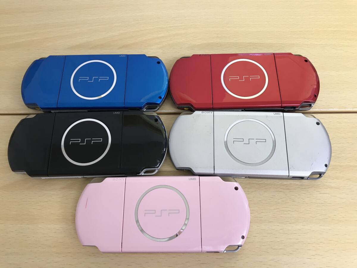 073(28-17) 1 иен старт рабочий товар SONY/ Sony PlayStation portable PSP корпус PSP-3000 итого 5 шт. суммировать аккумулятор нет ③