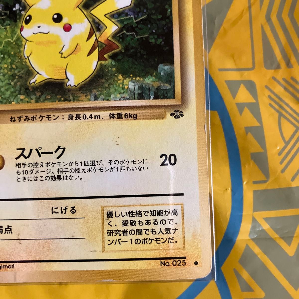 ポケモンカード 旧裏面 旧裏　ハクリュー　ピカチュウ　シール　おまけシール