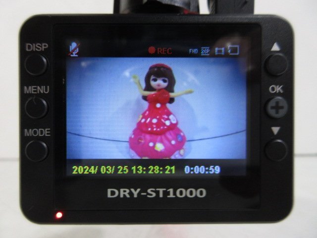 Yupiteru ユピテル ドライブレコーダー DRY-ST1000 microSD 32GB付き 動作確認済み 中古_画像7