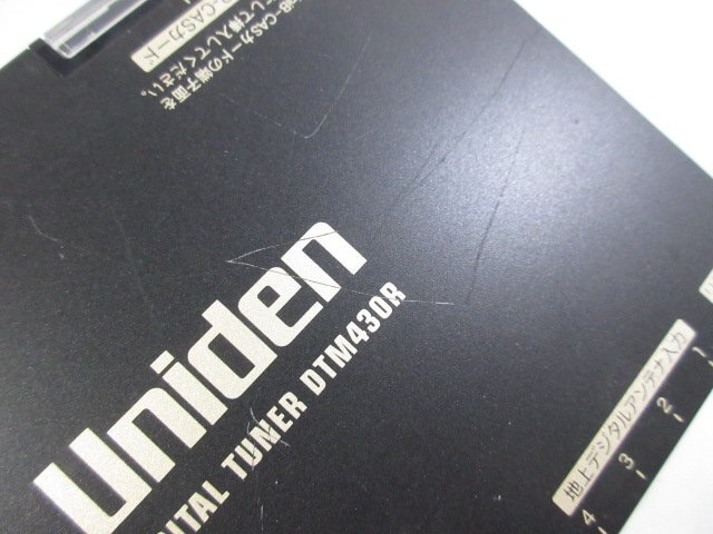 Uniden ユニデン 4x4 車載用 地デジチューナー DTM430R 中古 ジャンク品の画像4