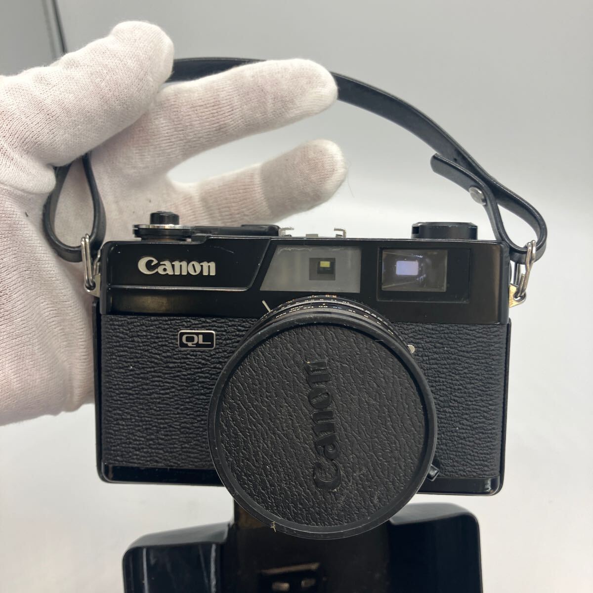 Canon キャノン　フィルムカメラ 黒 QL17 40mm 格安　⑨_画像2