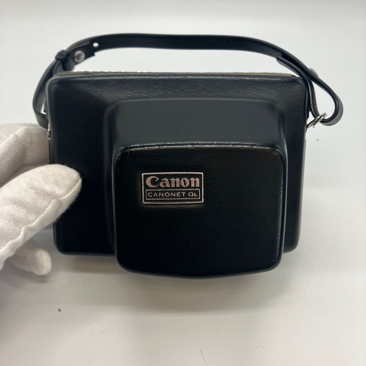Canon キャノン　フィルムカメラ 黒 QL17 40mm 格安　⑨_画像1