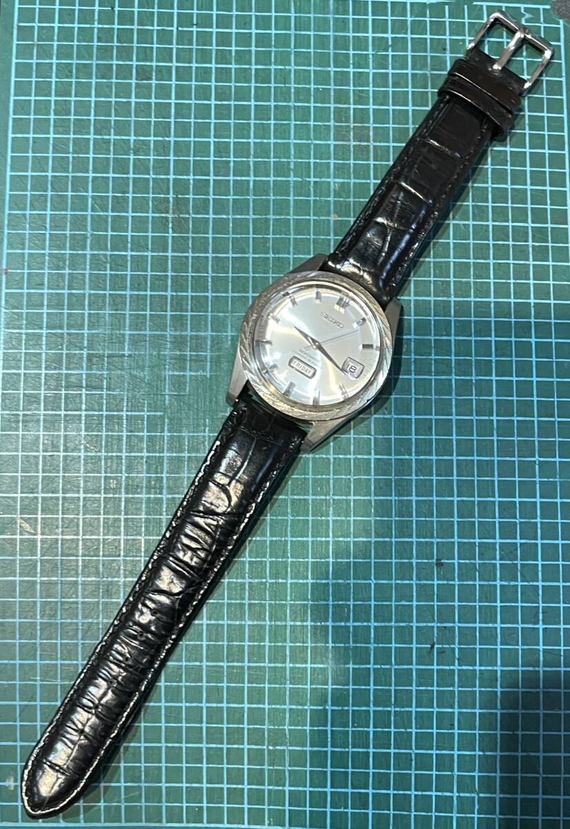 セイコー セイコーマチック 自動巻 ヴィンテージ SS 機械式時計 SEIKO SEIKOMATICの画像3