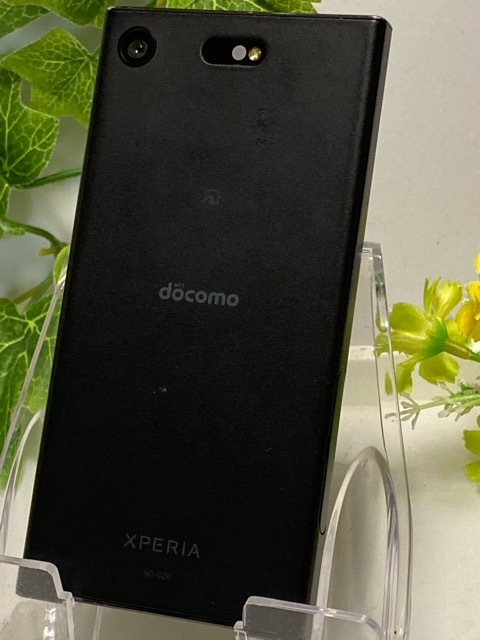 SIMフリー☆ Xperia XZ1 Compact SO-02K docomo ブラック★ バッテリー良好表示☆ ドコモ スマホ本体 中古 A5721の画像4