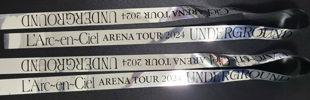 銀テープ2枚セット L'Arc〜en〜Ciel ARENA TOUR2024 UNDERGROUND ラルクの画像1
