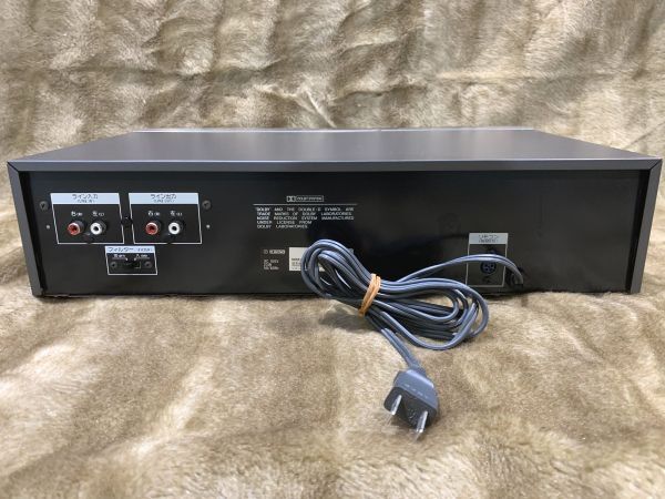 5-15-100 SONY ソニー カセットデッキ テープコーダー MODEL TC-FX6C 音響機器 TAPECORDER オーディオ機器(カセット再生OK)_画像8