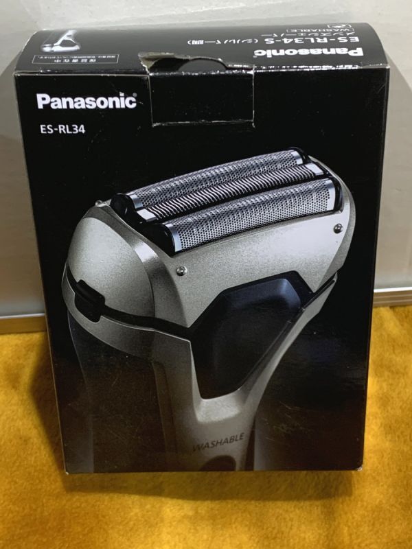 4-142-60【未使用品】動作品 Panasonic パナソニック メンズシェーバー ES-RL34 2023年製 髭剃り ひげそり