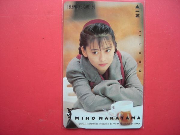  Nakayama Miho AMADA 110-62642 не использовался телефонная карточка 