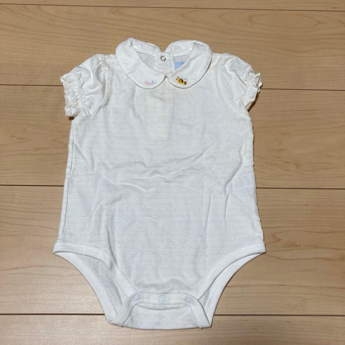 ミキハウス　ロンパース　ホワイト　70  ピンク　60  ZARA baby キャミロンパース   3-6months