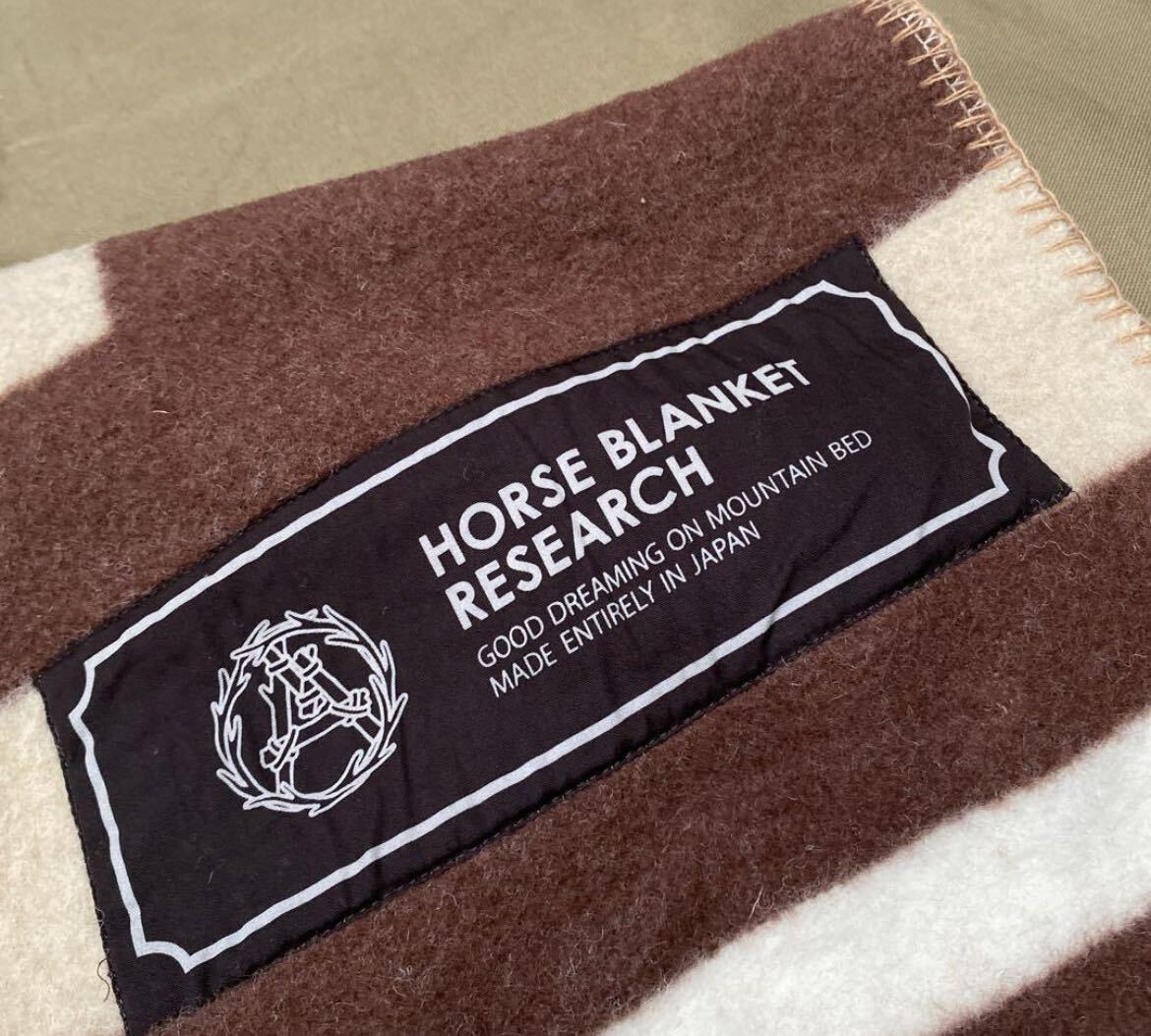 Horse Blanket Research マウンテンリサーチのブランケット1/2 ピンなし中古の画像4