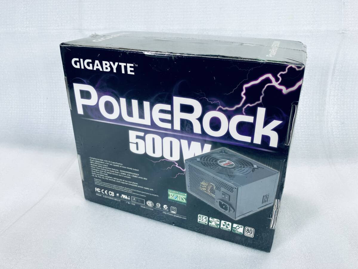 R7769B-PD【未使用/長期保管品】 GIGABYTE PowerRock500 GE-N500A-C2 電源ユニット　_画像1