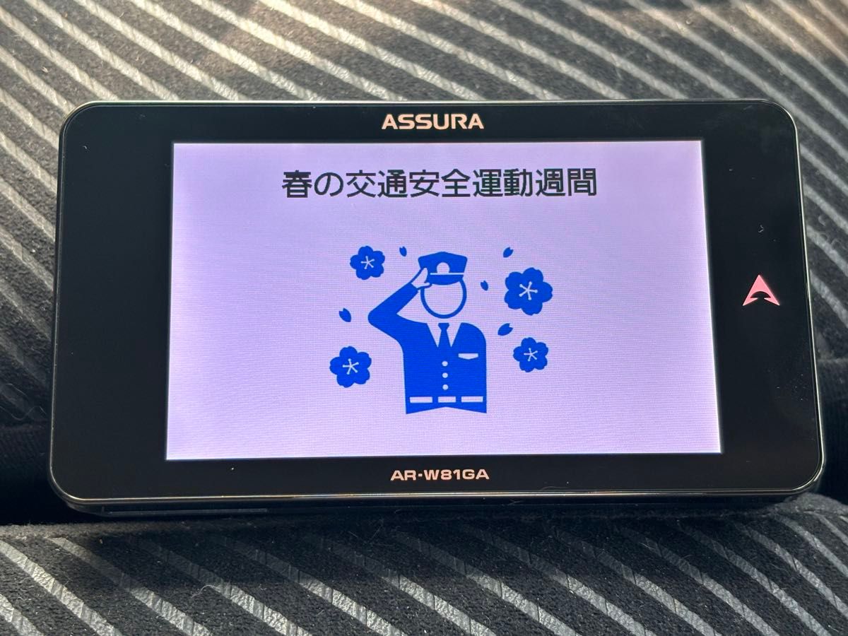 321【作動確認済】セルスター AR-W81GA CELLSTAR 最新版データ更新済み セルスター AR-W81GA レーダー探知機