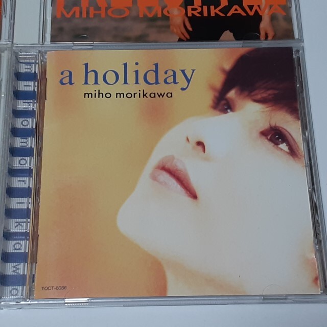 CD　森川美穂　4枚セット　「Vocalization」　「FREESTYLE」　「POP THE TOP」　「a holiday」_画像9