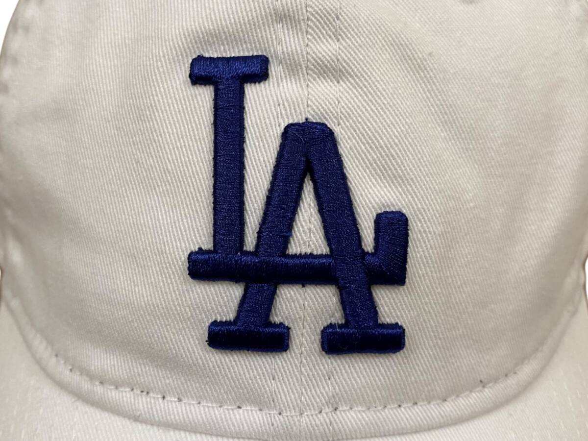 NEWERA (ニューエラ) 9TWENTY CORE CLASSIC CAP Dodgers ロサンゼルス・ドジャース キャップ CAP 60235308 ホワイト×ブルー/078の画像9