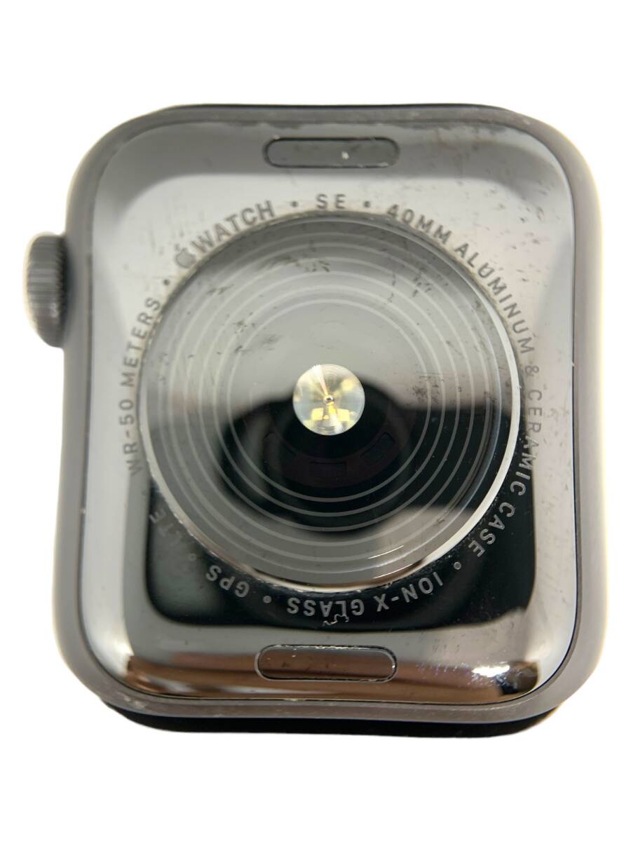 Apple (アップル) Apple Watch SE 40mm セルラー アルミニウム MYEL2J/A ブラック 家電/036の画像8