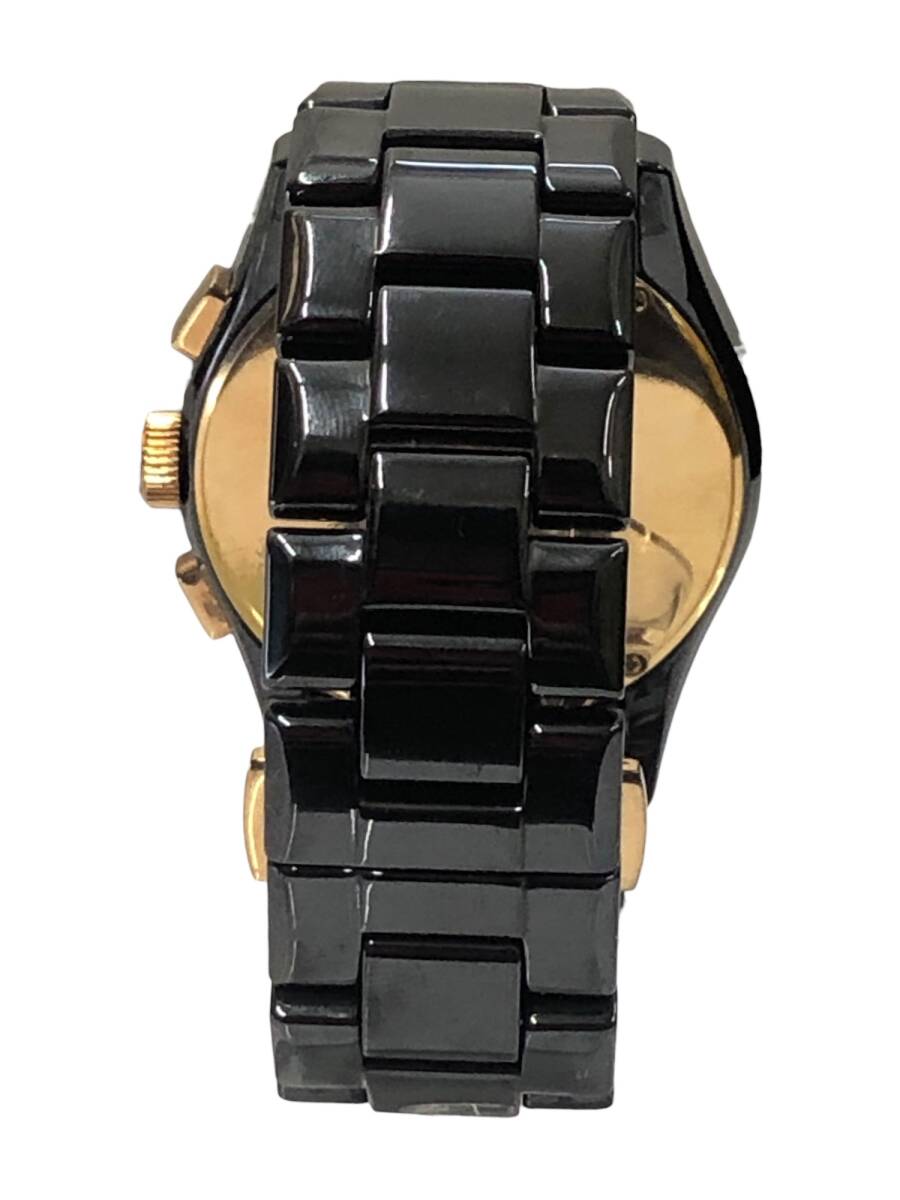 EMPORIO ARMANI( Emporio Armani ) Sera mikak War tsu аналог наручные часы AR1410 черный × Gold мужской /025