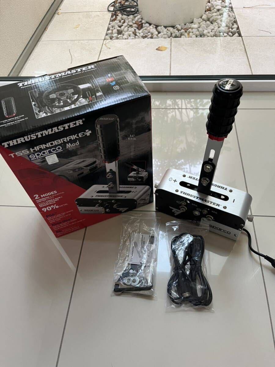 Thrustmaster スラストマスター TSS Handbrake Sparco Mod+ ハンドブレーキ スパルコ コントローラーの画像1